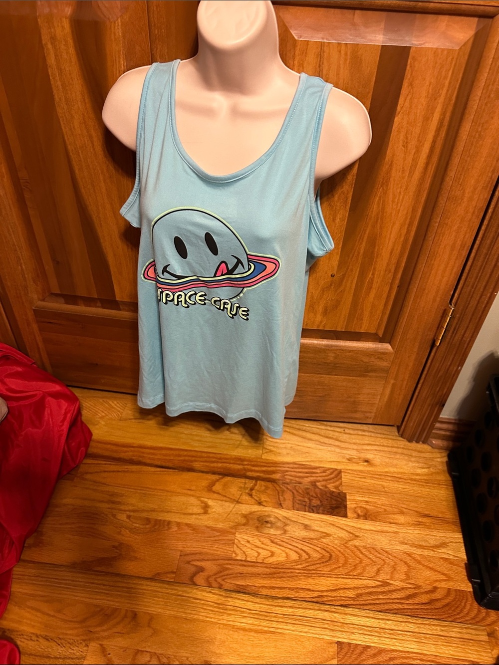 Space Cute Light Blue women’s Tank Top